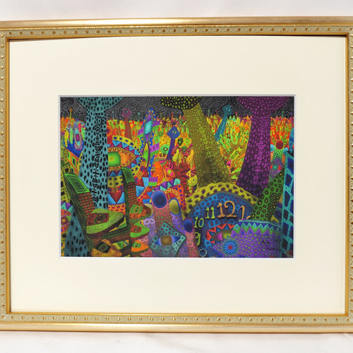 空間と心象風景　　高見沢耳のジクレー版画作品　一点物の版画作品です(A4サイズ) 空間と心象風景 高見沢耳のジクレー版画作品 一点物の版画作品です(A4