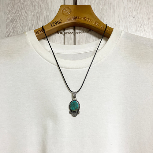 レッドマウンテン ターコイズ トルコ石 シルバー ネックレス