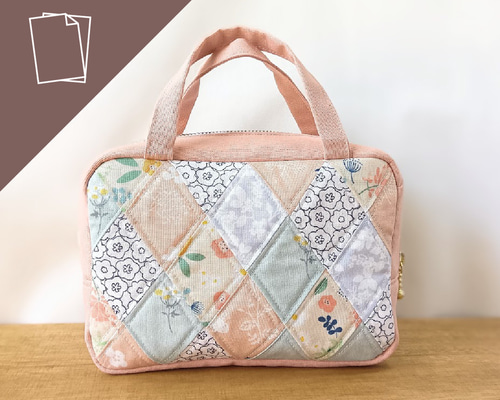 ダイヤモンドパターン パッチワークキルト ダイヤモンドパターン パッチワークキルト