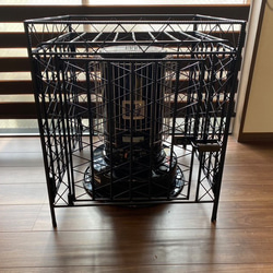 全面メッシュ対流型石油ストーブトヨトミ ks-67hストーブガード 手作り