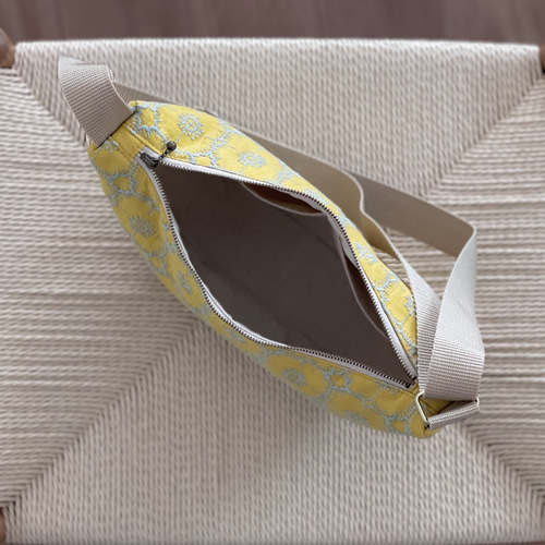 minä perhonen 刺繍ボディバッグ イエロー（美品） mina perhonen（ボディバッグ/ウエストポーチ）のフリマアイテム一覧