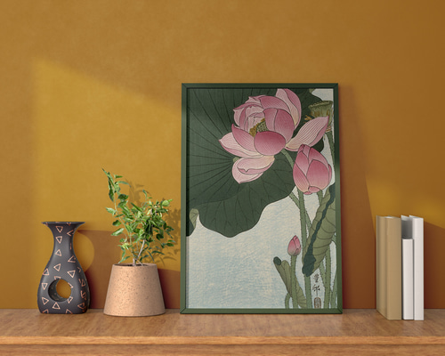 蓮の花「絵画」２L判サイズ原画 蓮の花「絵画」2L判サイズ原画 Yahoo!オークション - 絵画/蓮の