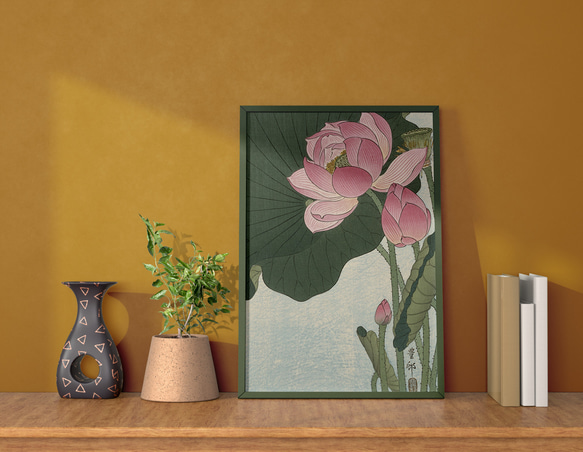 蓮の花「絵画」２L判サイズ原画 蓮の花「絵画」2L判サイズ原画 蓮の花「絵画」2L判サイズ原画