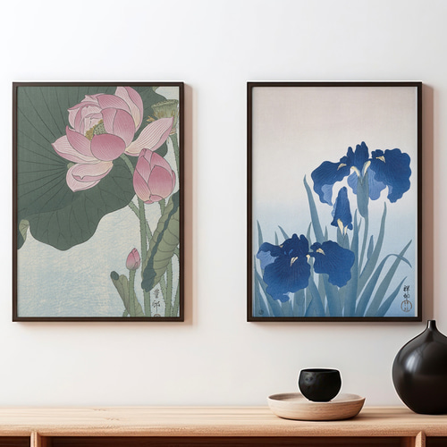蓮の花「絵画」2L判サイズ原画