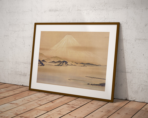 昭和レトロ 額縁 春山 富士山 立体アート シャドーアート 風景画 日本画 昭和レトロ 額縁 春山 富士山 立体アート シャドーアート 風景画
