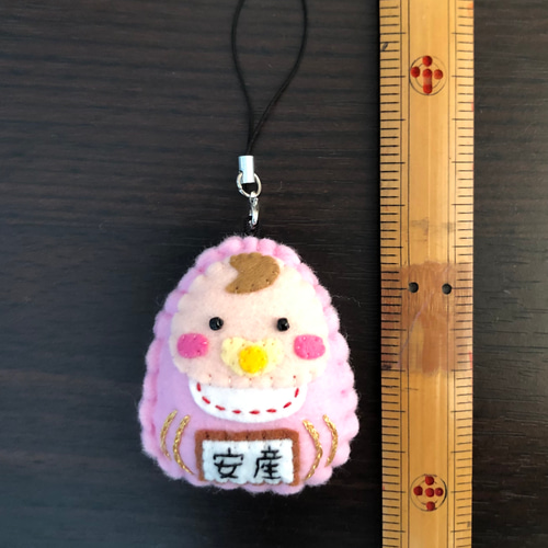 ベビーだるま(1個) ハンドメイド フェルト その他雑貨 daruma__