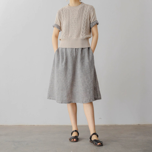 【TORY BURCH】鍵編みリネンワンピース TORY BURCH かぎ針編みリネン ミディワンピース | THE OUTNET