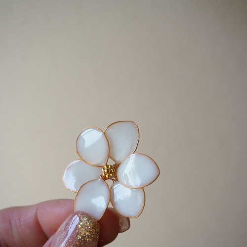 2way】-plumeria- ブライダルアクセサリー ピアス/イヤリング リゾート