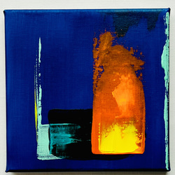 絵画　ブルーデイジー 絵画 ブルーデイジー