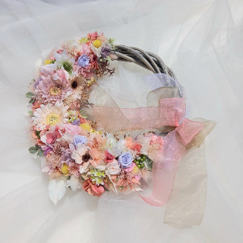 ♡受注対応♡リースブーケ ウェディングブーケ専門店ガーベラリース