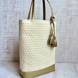 ハンドメイド ミロス miros ツィード ハンドバッグ ハンドバッグ