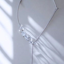 【期間限定】ネックレス「bubbles」マンテル仕様 1枚目の画像