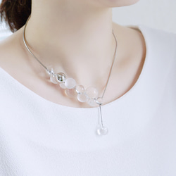 【期間限定】ネックレス「bubbles」マンテル仕様 2枚目の画像