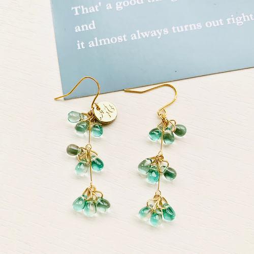 THE SHISHIKUI ピアス　MOS GREEN THE SHISHIKUI ピアス シシクイ