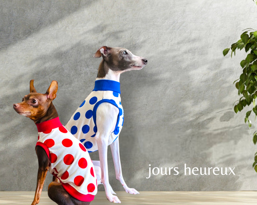 ミニピン トイマン イタグレ ウィペット】Houndstoothフリース 【公式