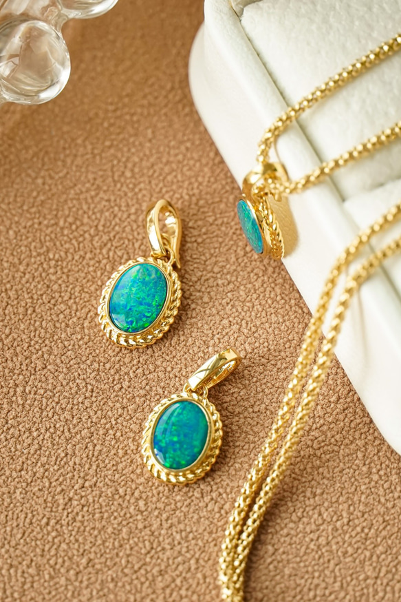 オパール　k18 ペンダントトップ K18(18金) オパール ペンダント トップの買取実績 | 買取専門店