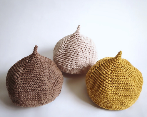 ベレー帽 どんぐり帽子 ニット帽 コサージュ milkco ベレー帽 ニット帽 どんぐり帽子 milkco コサージュ