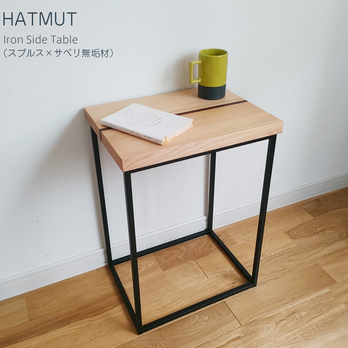 1点物手作り品アイアン製サイドテーブル用土台 DIY】素人が作るアイアンサイドテーブル〜溶接作業あり〜 1点物手作り