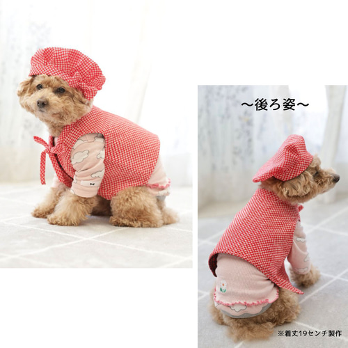 ㊗️還暦お祝いセット（ちゃんちゃんこと帽子） ペット服