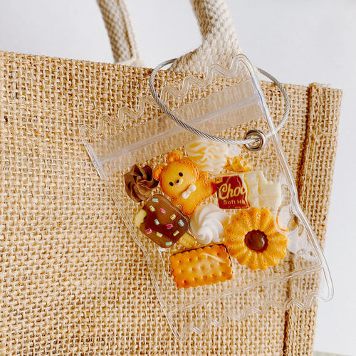 お菓子のキャンディーバッグ バッグチャーム フェイクスイーツ