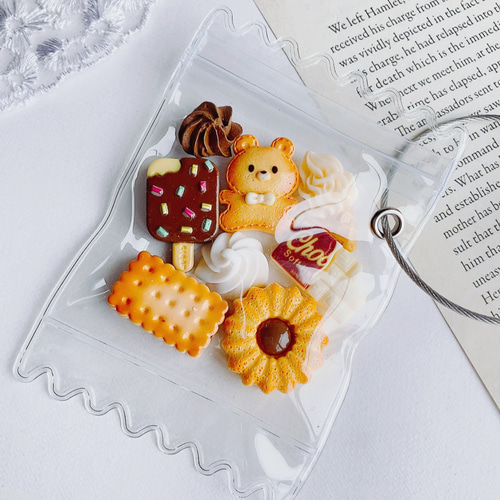 Myaa Sweets様 バッグチャーム 星座 姫おやつ フェイクスイーツ 星座