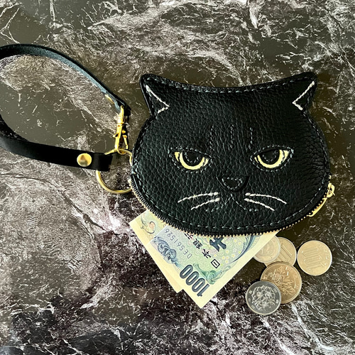ANTEPRIMA 猫耳型 ブラック コインケース 猫耳デザイン 財布 コインケース パスケース ネコ耳 - メルカリ