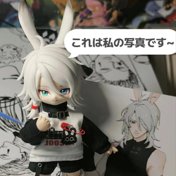 オビツ11/22 顔パーツ ヘアパーツ カスタマイズオーダーメイド