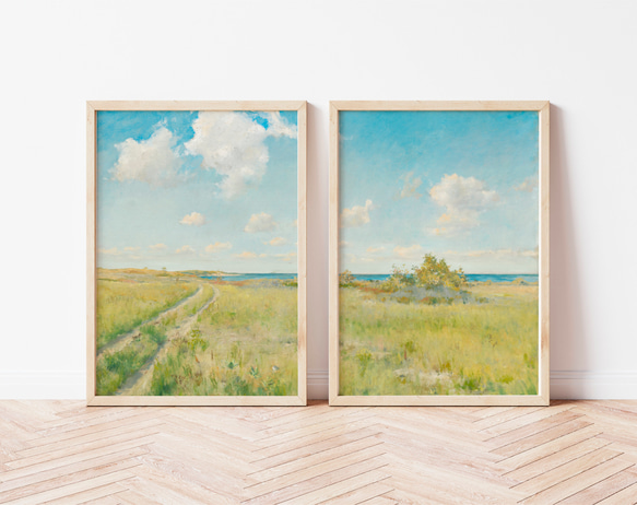 No262フレーム付きキャンバスアート　海の絵画　風景画　ブランドアートポスター No262フレーム付きキャンバスアート 海の絵画 風景画 ブランド