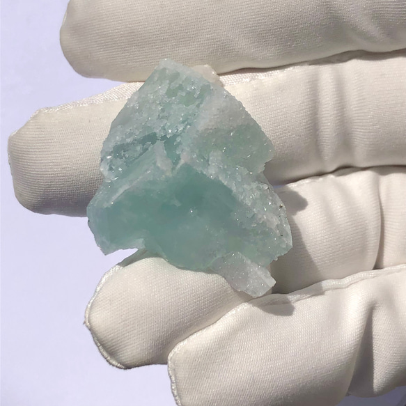 中国湖南省ヤオガンシャン産フローライト 【一点物】 原石 鉱物 天然石