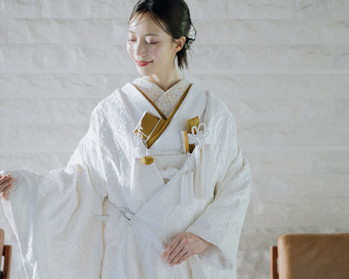 はこせこ・懐剣・差込式伊達衿 3点セット ＋おまけ造花・ヘア金箔付き！ 花嫁和装 はこせこ かいけん 差込伊達衿 3点セット 黄土色系