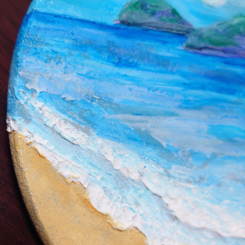 海景 海の風景画 アクリル絵具 テクスチャーアート seaart 海の絵 海景 海の風景画 アクリル絵具 テクスチャーアート seaart 海の