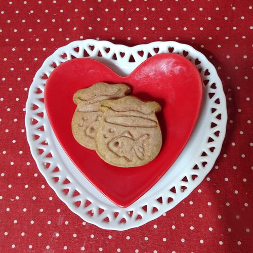 涼風四角い貼り箱に夏を感じる形のクッキー8種類詰め合わせ