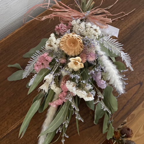 スワッグドライフラワーナチュラル