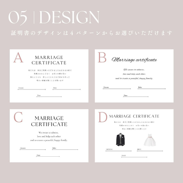 ゲスト参加型結婚証明書 フラワーボックス felice 13枚目の画像