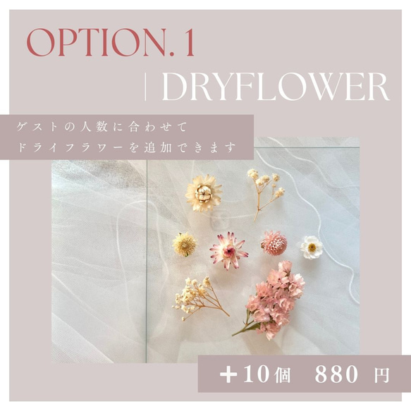 ゲスト参加型結婚証明書 フラワーボックス felice 15枚目の画像