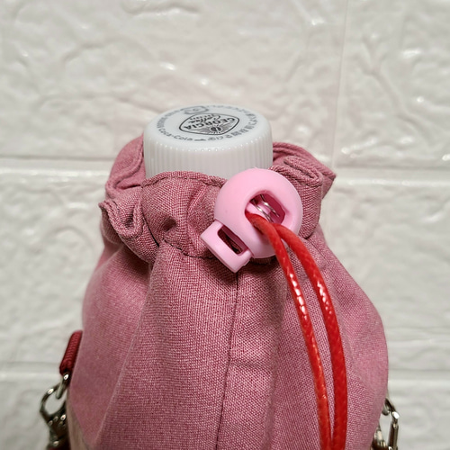 ハンドメイド ペットボトルカバー500ml ペットボトルホルダー 和柄花柄