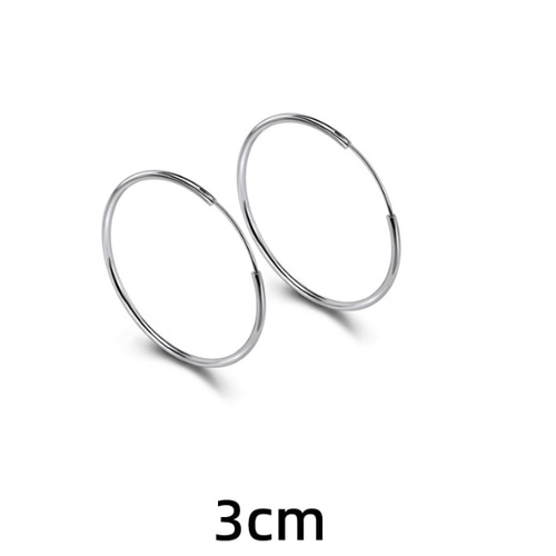最高品質 K18 フープ ピアス リングピアス 18金 AU750 新品 片耳 TRIDEA JEWELRY k18 フープ ピアス 18k 18金 レディース 幅3mm