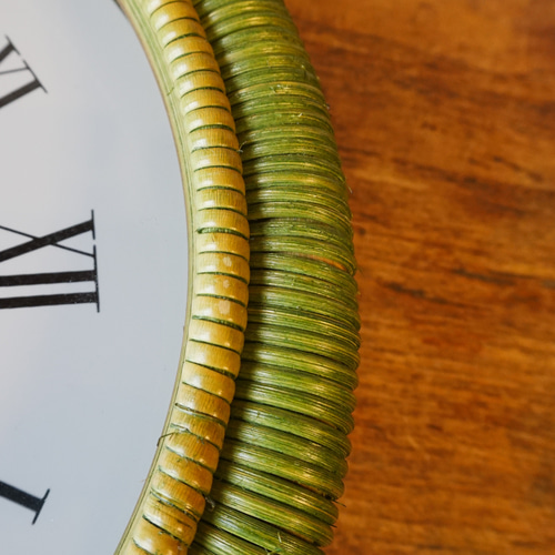 ラタン　壁掛け時計 ラタン ウォールクロック（壁掛け時計）【アラビア数字】 | ラタン