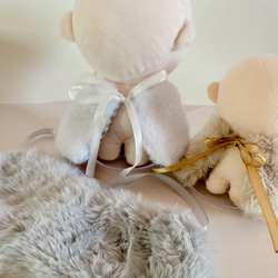 ぬい服 シンプルデザインTシャツ おにぎり 15・12cm用 ぬいぐるみ