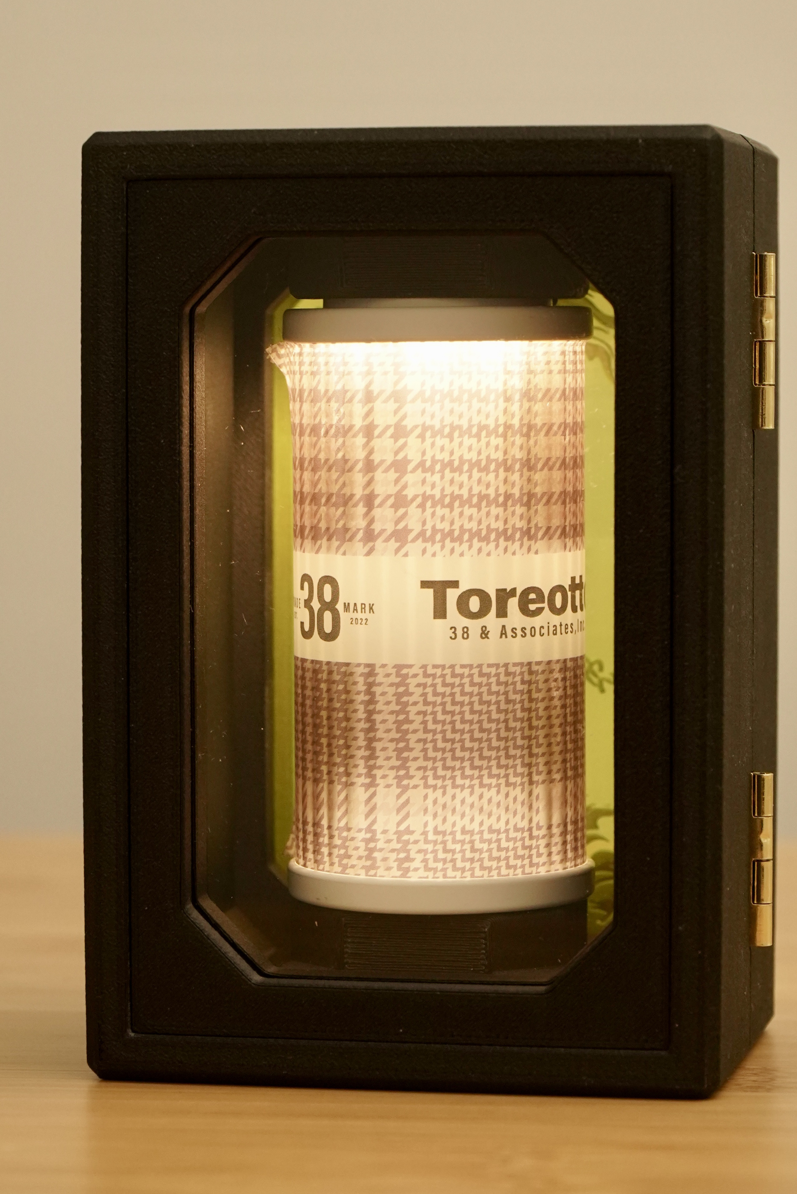 38灯 ゴールゼロ BOX スタンドライト・テーブルランプ Baccharis