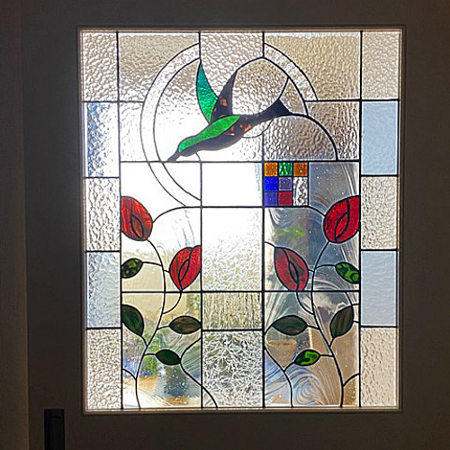 ティアラステンドパネル ティアラのステンドパネル1枚