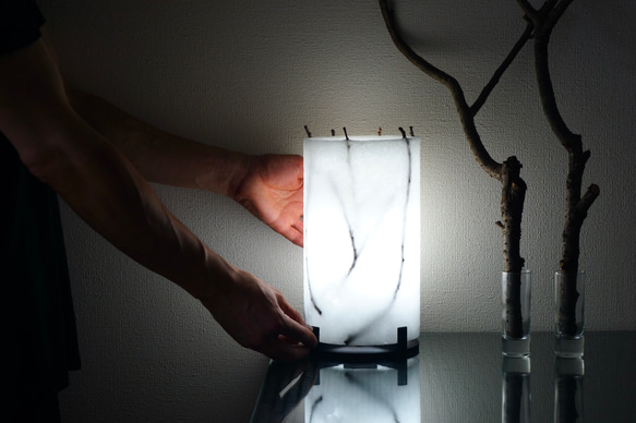 WAXランプ N°9 枝入りランプ (卓上タイプ) 2枚目の画像