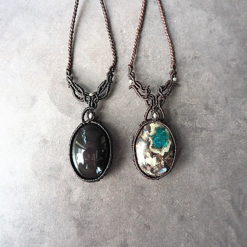 天然石】【ハンドメイド】宝石ファセットカット☆スモーキー