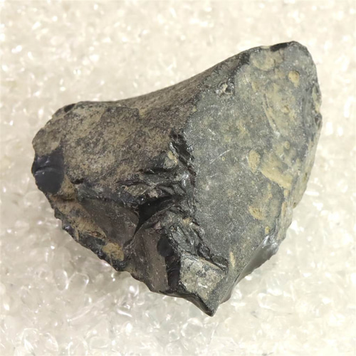 隠岐の島 黒曜石 原石 ディレクトリーカード付 97.0g #48447 天然石