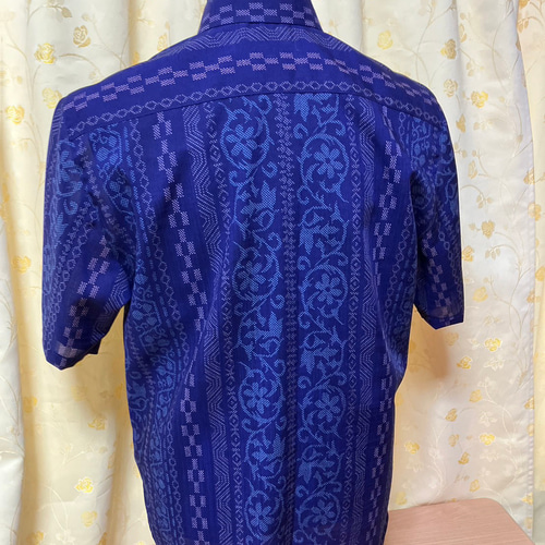 **star**men's MINSAH かりゆしウェアＬサイズ　ミンサー star様専用**men's MINSAH かりゆしウェアLサイズ ミンサー