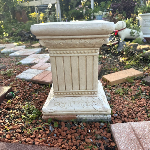 フラワースタンド 花台 スタンド オブジェ ホワイト ヨーロピアン