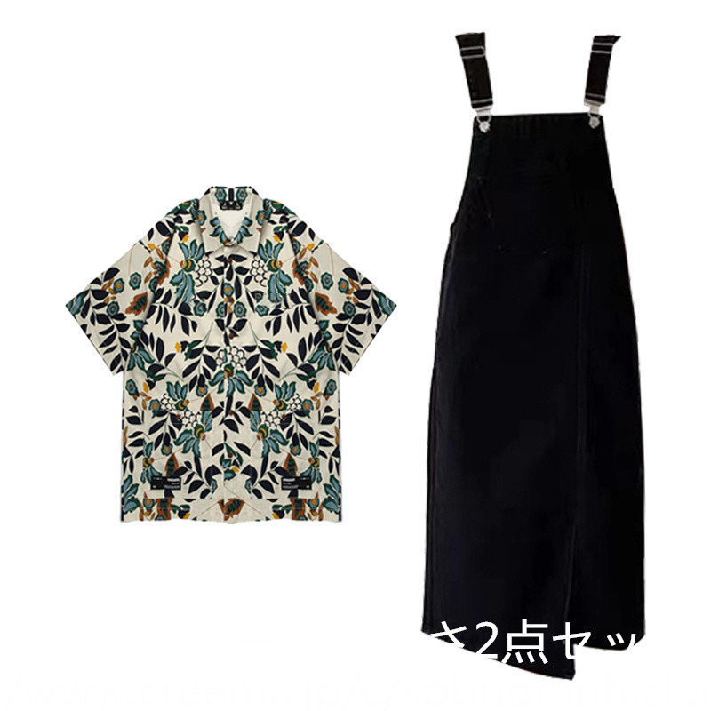 上着+キュロットパンツを組み合わせた服装 ， 簡単な，夏服に韓国系のおっとりした新入社員スーツ夏の女装で肉を隠してまっす