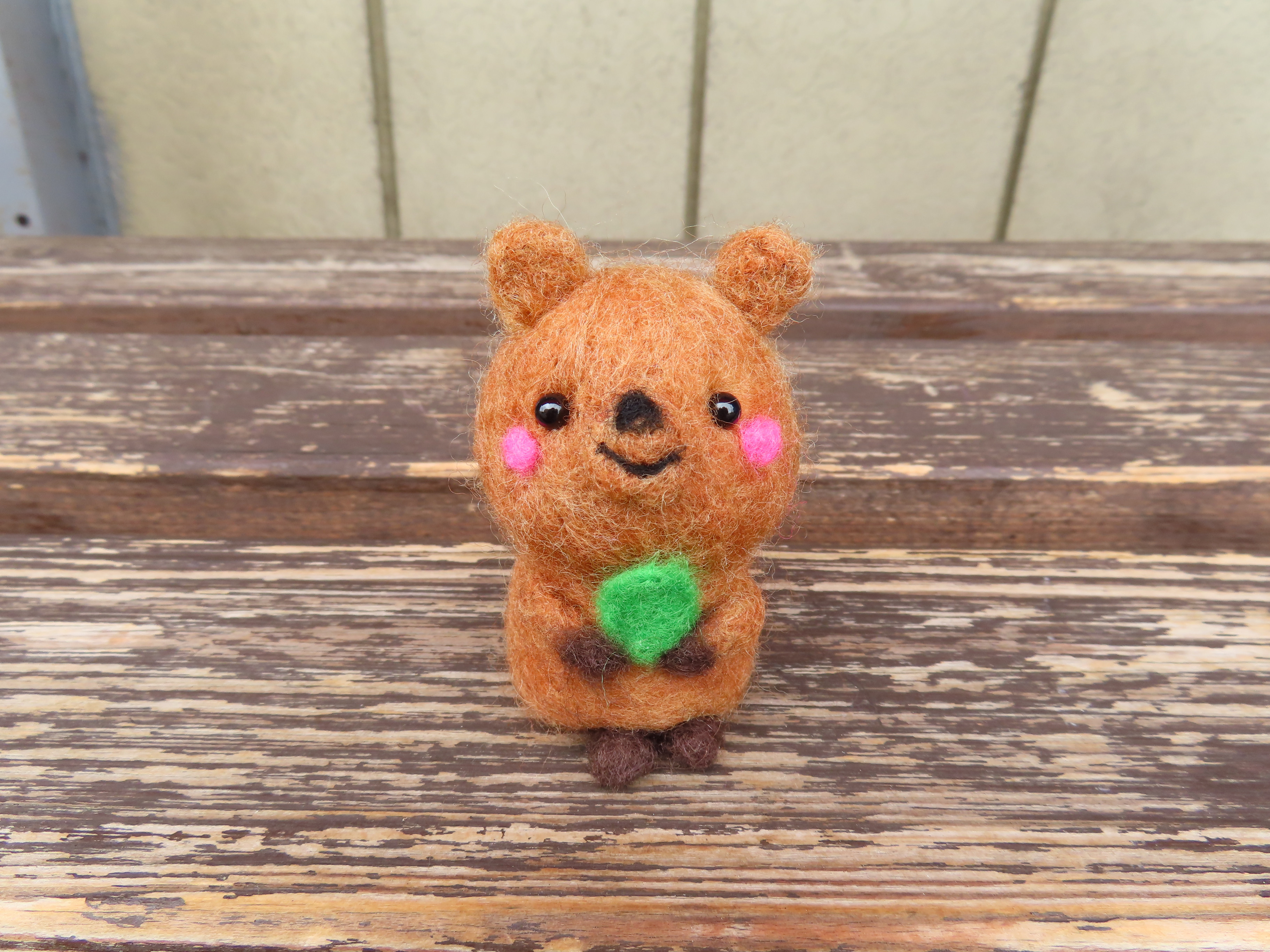 わさびページ　フェルトお守り