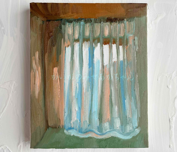 22×27㎝「画家の部屋」油彩・原画・F3 22×27㎝「画家の部屋」油彩・原画・F3 | かいがのみせあかちゃん