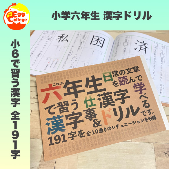 小学六年生 漢字ドリル 小6 小学生 検定 テスト勉強 国語 復習 日本語